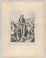 Noah Building the Ark, from "Dalziels' Bible Gallery", After George Frederic Watts (British, London 1817–1904 London), Wood engraving on India paper, mounted on thin card