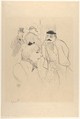 La Tige, Moulin Rouge, Henri de Toulouse-Lautrec  French, Crayon lithograph printed in black on imitation Japan paper; only state