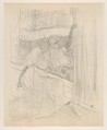 VIII. Saluant le Public, Henri de Toulouse-Lautrec  French, Lithograph printed with beige tint stone on laid paper