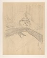 VII. Linger Longer, Loo, Henri de Toulouse-Lautrec French, Lithograph printed with beige tint stone on vellum