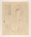 IV. A Menilmontant de Bruant, Henri de Toulouse-Lautrec  French, Lithograph printed with beige tint stone on laid paper