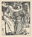 The Ballad of Oriana (Tennyson's Poems, New York, 1903), William Holman Hunt  British, Wood engraving