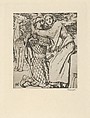 The Ballad of Oriana (Tennyson's Poems, New York, 1903), William Holman Hunt  British, Photogravure reproducing the artist's drawing on the block