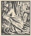 Mariana in the South (Illustration for "The Palace of Art" in Tennyson's Poems, New York, 1903), Dante Gabriel Rossetti  British, Wood engraving