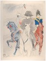 Napoleon, Henri de Toulouse-Lautrec  French, Crayon, brush, and spatter lithograph printed in six colors on wove paper; only state