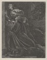 The Foolish Virgins (The Parables of Our Lord and Saviour Jesus Christ), Sir John Everett Millais British, Wood engraving; proof