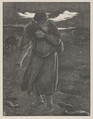 The Tares (The Parables of Our Lord and Saviour Jesus Christ), Sir John Everett Millais British, Wood engraving; proof