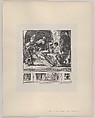 Death of the Firstborn, from "Dalziels' Bible Gallery", After Frederic, Lord Leighton (British, Scarborough 1830–1896 London), Wood engraving on India paper, mounted on thin card