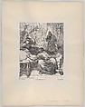 Esther Denouncing Haman, from "Dalziels' Bible Gallery", After Edward Frederick Brewtnall (British, London 1846–1902 Chiswick, Middlesex), Wood engraving on India paper, mounted on thin card