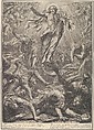 The Resurrection, from The Passion of Christ, plate 24, Grégoire Huret French, Engraving