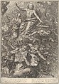 The Last Judgment, from The Passion of Christ, plate 32, Grégoire Huret  French, Engraving