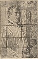 Self-Portrait, Childe Hassam American, Etching; proof from cancelled plate