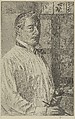 Self-Portrait, Childe Hassam  American, Etching with plate tone