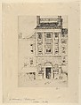 The Athenaeum, Portsmouth, Childe Hassam  American, Etching