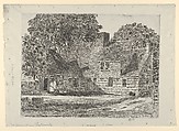 Old Dominy House, Easthampton, Childe Hassam  American, Etching