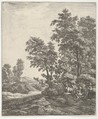Landscape with Mercury and Argus, from the Series of Six Mythological Scenes, Anthonie Waterloo (Dutch, Lille 1609–1690 Utrecht), Etching; second state of two.