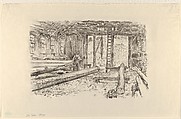 The Spar Shop, Gloucester, Childe Hassam  American, Lithograph; from an edition of 95