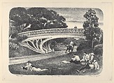 In Central Park, Mabel Dwight  American, Lithograph