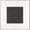 2008.402.11 - Gnit tel, from Fix Fix, Trenton Doyle Hancock (American, born 1974), Etchings, aquatints, lithographs, silkscreen on chine collé