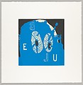 2008.402.13 - Blue Color Baby, from Fix Fix, Trenton Doyle Hancock (American, born 1974), Etchings, aquatints, lithographs, silkscreen on chine collé