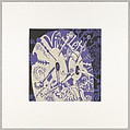 2008.402.19 - Violet Color Baby, from Fix Fix, Trenton Doyle Hancock (American, born 1974), Etchings, aquatints, lithographs, silkscreen on chine collé