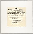 2008.402.20 - Colophon, from Fix Fix, Trenton Doyle Hancock (American, born 1974), Etchings, aquatints, lithographs, silkscreen on chine collé