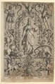Allegory of Europe, from "The Four Continents", Marcus Gheeraerts the Elder  Flemish, Engraving