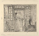 The Dutch Door (Holley House, Cos Cob), Childe Hassam American, Etching