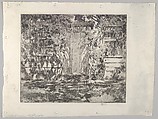 Old Doorway, East Hampton (Nathaniel Dominy House), Childe Hassam American, Etching with plate tone