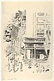 Lafayette Street, Childe Hassam American, Lithograph and lithotint; from an edition of 59