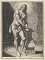 Man of Sorrows, Grégoire Huret  French, Engraving