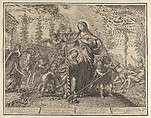 Allegory of the Immaculate Conception, Grégoire Huret French, Engraving