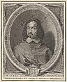 Rainauld d'Este, Cardinal Évêque de Reggio, Grégoire Huret French, Engraving