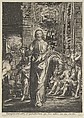 Christ and his Disciples, Grégoire Huret French, Engraving