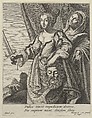 Judith with the Head of Holofernes, Grégoire Huret French, Engraving