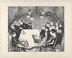 Delegation, David Feinstein  American, Lithograph