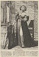 The Reformed Woman, Jean Couvay  French, Engraving
