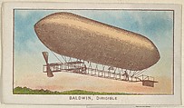 Baldwin, Dirigible, from the Airships series (E40) issued by the Philadelphia Caramel Company, Philadelphia Caramel Co., Camden, New Jersey  American, Commercial color lithograph
