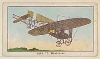 Bleriot, Monoplane, from the Airships series (E40) issued by the Philadelphia Caramel Company, Philadelphia Caramel Co., Camden, New Jersey American, Commercial color lithograph
