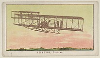 Lefebvre, Biplane, from the Airships series (E40) issued by the Philadelphia Caramel Company, Philadelphia Caramel Co., Camden, New Jersey American, Commercial color lithograph
