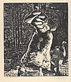 The Sculptor, Michael J. Gallagher  American, Wood engraving