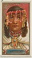 Arabia, from the Types of All Nations series (N24) for Allen & Ginter Cigarettes, Allen & Ginter American, Commercial color lithograph