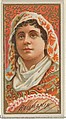 Roumania, from the Types of All Nations series (N24) for Allen & Ginter Cigarettes, Allen & Ginter American, Commercial color lithograph