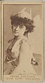 Daisy Murdoch from the Actresses series (N402) issued by Aug. Beck & Co. to promote Yum Yum Tobacco, August Beck & Co., Albumen photograph