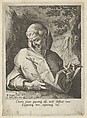 Saint Francis, Johann Sadeler I Netherlandish, Engraving