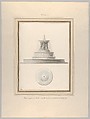 Project for a Fountain for La Place Louis XV, Pierre François Léonard Fontaine (French, Pontoise 1762–1853 Paris), Pen and black ink, brush and gray wash with watercolor, over graphite