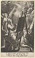 Saint Luke Painting the Virgin, Raphael Sadeler I Netherlandish, Engraving