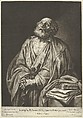 The Penitence of Saint Peter, Jeremias Gottlob Rugendas  German, Engraving