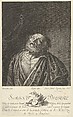 The Penitence of Saint Peter, Jacob Männl  German, Austrian, Mezzotint
