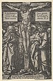 Christ on the Cross, Heinrich Aldegrever German, Engraving